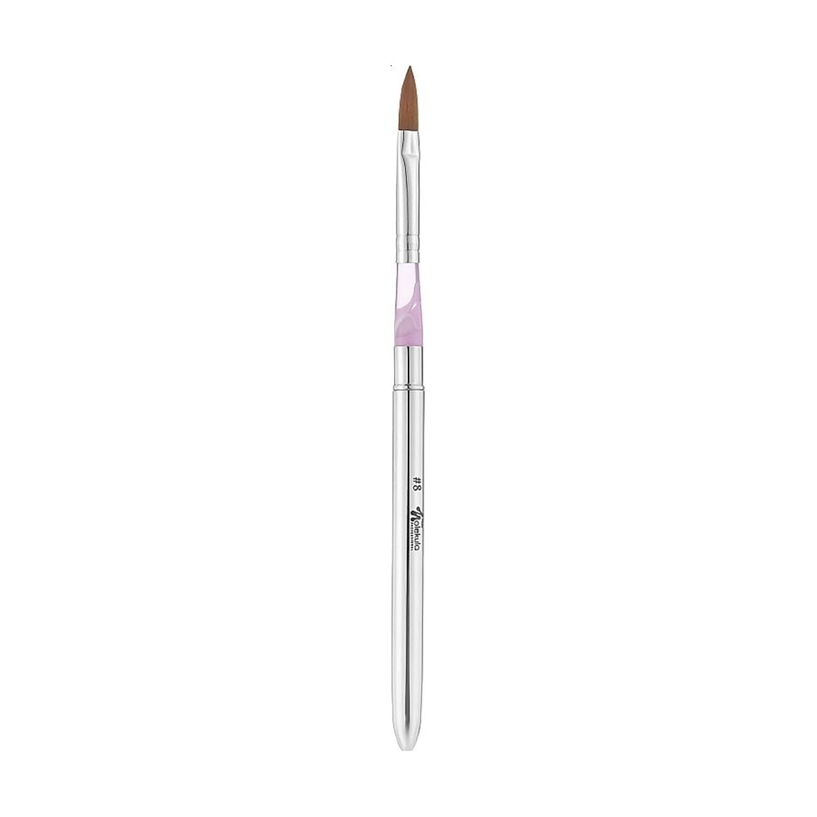 Пензель для акрилу Nails Molekula Professional розбірний 8 (ML1234)