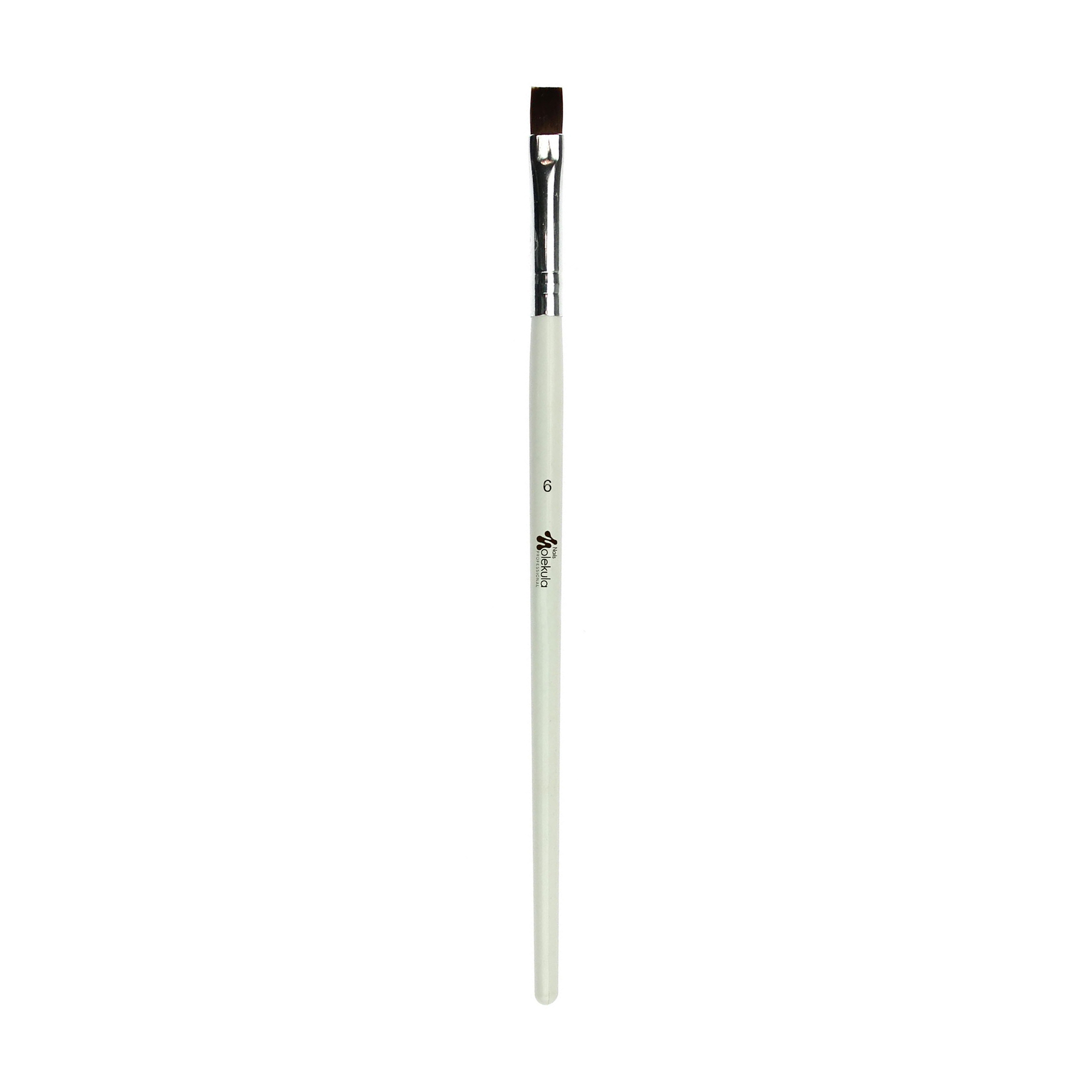 Пензель для френчу Nails Molekula Professional прямий 6 (ML1065)