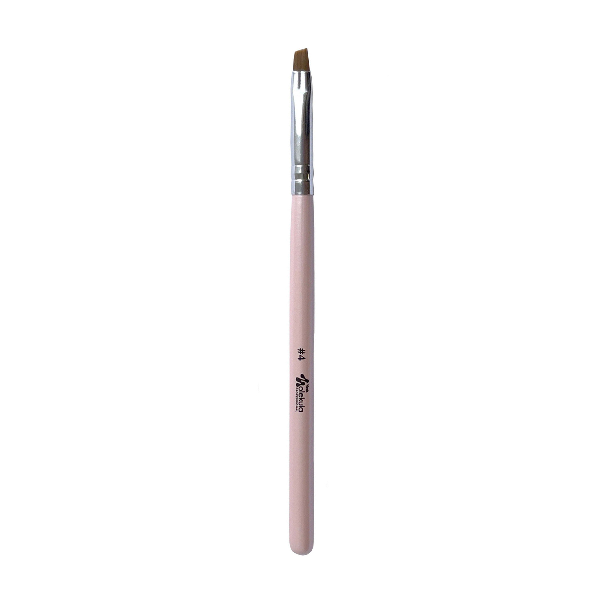 Пензель для френчу Nails Molekula Professional скошений 4 (ML1067)